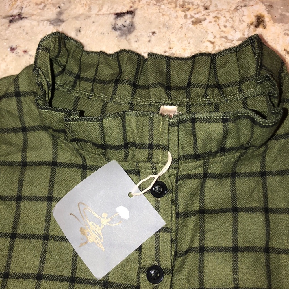 Plaid dress ( light weight flannel)